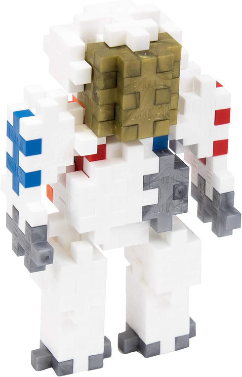 PLUS PLUS - Astronaut, Apollo 11 Space – 70 Piece, Construction Building Stem/Steam Toy, Interlocking Mini Puzzle Blocks for Kids, Mini Maker Tube...