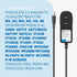 Power Supply for Trash Can 6V AC Power Adapter Compatible with iTouchless 13 Gallon Trash Can, 6.4Ft Long Power Cord Supply...