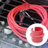 50 Pcs 1/2 and 3/4 Inch Non-Metallic Cable Connectors Snap Style Labor Saving Snap Installation, Single Cable 14/2-10/3 AWG, Two Cables 14/2-12/2-...