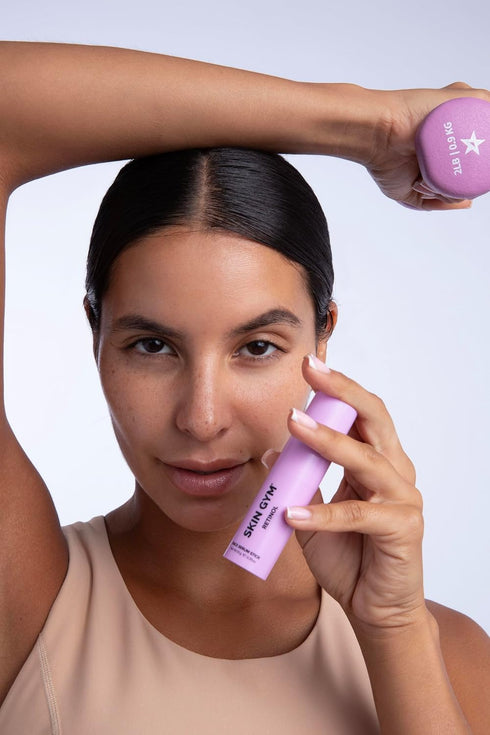 Skin Gym Power Face Serum Multi Balm Stick Collection Brighten, Hydrate, Smooth Fine Lines, and Uneven Skin Tone Face & Eye Moisturizer Sticks Hya...