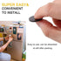 Flexible Magnetic Dot with Self Adhesive, 60 PCS Round Small Magnetic Stickers with Adhesive Backing Peel & Stick Magnets Stickers for Crafts, Off...