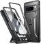 Poetic Revolution Case Compatible with Pixel 8 Pro 5G, Full Body Rugged Shockproof Protective Cover Case with Kickstand, Built-in Screen Protector...