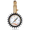 Accu-Gage Low Pressure Tire Gauge with Protective Rubber Guard, Angled Chuck, 30psi...