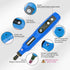 Cordless Rotary Tool Kit, 3.7V Mini Grinder with 5 Variable Speed, Front LED Work Light, 42pcs Accessories Electric Multi-Tool for Polishing, Clea...