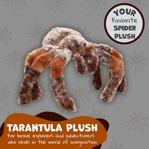 WISHPETS Stuffed Animal - Soft Plush Toy for Kids - 9 Inch Tarantula...