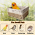 Bird Nest Bed for Cage, Small Medium Bird Cage Accessories for Parakeets Conure, Budgie, Parrot, Cockatiel, Lovebird, Canary, Finch (S,7.1''*4.7''...