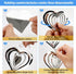 3PCS Heart Bird Scare Discs Set,Double-Sided Bird Reflectors,Highly Reflective Wind Spinners Bird Devices to Scare Birds Away from Yards Outdoor G...