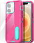 AICase for iPhone 12/12 Pro Case Built-in Kickstand with Glass Screen Protector+Camera Lens,Heavy Duty Drop Protection Full Body Rugged Shockproof...