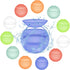 Reusable Water Balloons,Pool Beach Water Toys for Boys and Girls,Soft Silicone Water Splash Ball,Water Balloons Toys for Kids Outdoor Games,Summer...