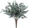 3 Pack of Artificial Eucalyptus Stem Shrub Faux Eucalyptus Leaves Spray Artificial Greenery Stems Fake Silver Dollar Branches Plants for Home Wedd...