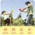 Flying Disc Launcher Toy, Summer Toys for Kid 4-8, Lawn, Camp, Picnic, Backyard, Outside Games,Toddler Outdoor Toys, 2 Pack & 12 Discs, Family Act...
