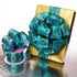 Peacock Feathers Sheer Wired Ribbon - 2 1/2 Inches Wide - 10 Yards (56136809)...