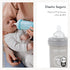 Twistshake Anti Colic Baby Bottles - Premium 180ml/6oz Bottles with 100ml Milk Storage Container for a Comfortable Feeding Experience for Baby Car...