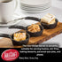 TableCraft Products CW30122 Cast Iron Mini Round Skillet 3?" Dia (6?" with Handle) x 1¼" D, 1.25" Height, 4.125" Width, 6.875" Length, CW30122...