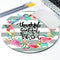 Whimsical Quote Mousepad Thankful Grateful - Mousepad Mat Personalized Quote Office Decor Desk Accessories mousepad Rubber...