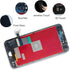 QTlier for iPhone 8 Screen Replacement, LCD Display Touch Screen Digitizer Assembly with Repair Tools+Adhesive Strips+Screen Protector for A1863, ...