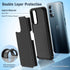 JXVM for OnePlus Nord N200 5G Case: Dual Layer Protective Heavy Duty Cell Phone Cover Shockproof Rugged with Non Slip Textured Back - Military Pro...