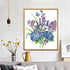 Rosyfoxes Cross Stitch Kits Stamped Full Range of Embroidery Starter Kits for Beginners DIY 14CT 2 Strands - Hydrangea 8 (Printed) 29×34cm...