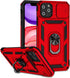 Hitaoyou iPhone 11 Pro Max Case: Military Grade Shockproof, Camera Cover, Kickstand, Magnetic Car Mount Holder - Red...