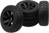 75mm/2.95'' Rubber Tires & Plastic Wheel Rims 12mm Hex w/Foam Compatible with HSP Tamiya HPI Kyosho 1/10 1/12 On-Road RC Touring Car,WLtoys 1/14 1...