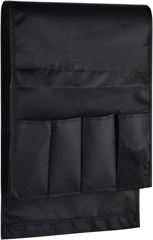 CM Sofa Armrest Organizer Couch Arm Chair Caddy Sofa Covers Remote Control Holder Magazine Notebook Storage Bag with 5 Pockets for Home Office Rec...