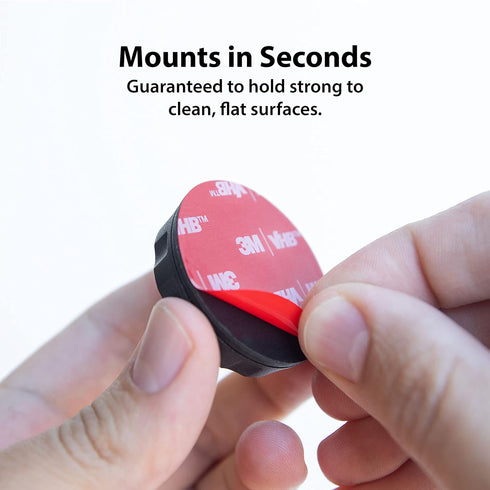 Elevation Lab TagVault™ Surface AirTag Adhesive Mount - The Original Waterproof AirTag Stick-On Holder | 3M VHB, Ultra-Durable, Screw-On Design, F...