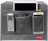 Bedside Caddy,Bedside Organizer Caddy Under Mattress,Holds Magazines,Books (4 Pockets-Grey)...