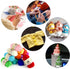 12 Skeins Acrylic Yarn Mini Craft Yarn 100% Acrylic Yarn for Crocheting, Starter Crochet Bulk Yarn for Child, Adult Knitting Crochet & Crafts (12 ...