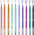 Marvy Uchida Le Flex 10 Piece Set Writing Pen, Pastel Colors...