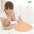Organic Bamboo Nursing Breast Pads - 10-Pack Reusable Non-Slip Nipple Pads for Breastfeeding New Moms Postpartum Essentials (4.7inch) with Washing...