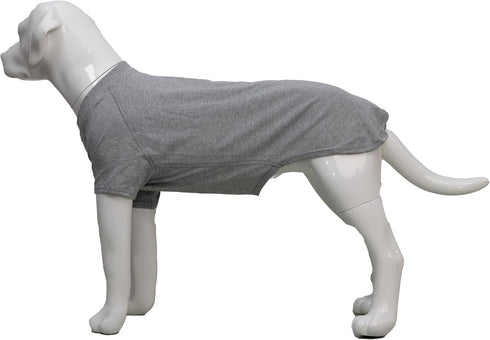 Lovelonglong Pet Clothing Dog Costumes Basic Blank T-Shirt Tee Shirts for Medium Dogs Gray XXL...