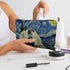 Pug Gifts for Pug Lovers Women, Pug Mom Gifts, Pug Stuff, Starry Night Pug Makeup Bag, Dog Makeup Bag Aesthetic, Cute Makeup Pouch...