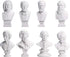 Waldosia Great Composers Bust Statuette Set w/Artemis and Michelangelo's David Figurines...