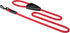 TUG Oval Rope Leash | 5 Foot Strong Rope Leash | Oval Compartment - Integrated Dispenser Fits 3 Loose Waste Bags (Red)...