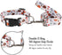 2PCS Dog Thanksgiving Collar with Pet Funny Turkey Leash Set Cat Adjustable Dog Cute Fall Collars for Small Medium Large Pets Dogs Cats (Large)...