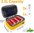Gloppie Mini Lunch Box Small Kids Lunch Bag Compact LunchBox Bag, CPC Certified | Child-Safe Materials, Insulated LunchBag Reusable Sandwich Conta...