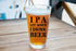 IPA A Lot When I Drink Beer Funny Gift Glasses For Pint Lover- Glass Mug Mugs Gift Sayings Funny Birthday Christmas Holiday Present For Dad Mom Gr...