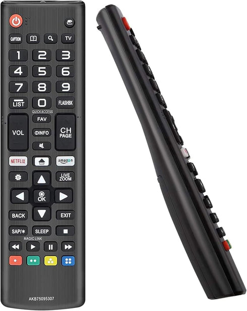 Universal Remote Control AKB75095307 for LG-TV-Remote, Compatible with LG UHD OLED 4K 8K Smart TVs...