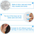 300Pcs Round Wine Glass Hoops Rings, 20mm Hypoallergenic Wire Hoops Beading Hoop Rings Ear Wines Earring Hoops Earring Finding for Jewelry Making ...