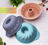 Silicone Fluted Pans, Non-stick with Sturdy Handle, Baking Molds, Perfect Bakeware for Cake, Jello, Gelatin, Bread, Para Gelatinas, 9.5 Inch (Blue...