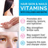 Liquid Collagen Peptides for Women - Complex with Biotin Vitamin, Hydrolyzed Keratin Protein and Saw Palmetto - Comprehensive Formula for Hair, Sk...