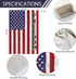 American Freedom Flag USA Garden Flag 12x18 Inch Double Sided, Patriotic 4th of July Yard Flag for Independence Day Outdoor House Decorations (ONL...