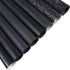 8 Pieces 8x12 Inch Faux Leather Sheets Black Fine Chunky Glitter Metallic Litchi Butterfly Embossing Lizard Texture Leather Fabric for Bows Earrin...