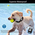 Waterproof Pet Airtag Dog Collar Holder Airtag Keyring, Anti-lost Shock Resistant Air Tag Holder Hard TPU Airtag Dog Collar Case for Key,Backpack,...