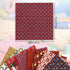 Christmas Fabric Squares Quilting Fabric Patchwork, 50 x 50 cm/ 19.68 x 19.68 Inches Bell Snowflake Snowman Precut Fabric for Sewing DIY Quilting ...