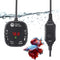 AquaMiracle Adjustable 25W Mini Aquarium Heater Submersible Fish Tank Heater Turtle Tank Heater Small Aquarium Heater, with LED Digital Display, f...