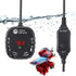 AquaMiracle Adjustable 25W Mini Aquarium Heater Submersible Fish Tank Heater Turtle Tank Heater Small Aquarium Heater, with LED Digital Display, f...