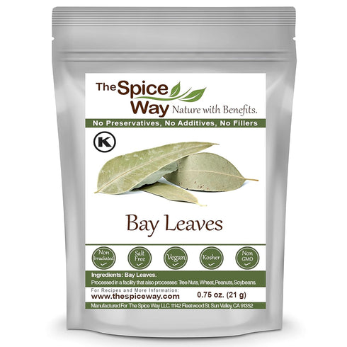The Spice Way Bay Leaves - (0.75 oz) Whole bay leaf great for cooking soups, stews and vegetables...