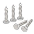 uxcell Hex Head Lag Screws Bolts, 30pcs 1/4" x 1-1/4" 304 Stainless Steel Partial Thread Wood Screws...