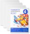 Canvas Boards 4 Pack, 8x10inch Blank Canvases for Painting, Gesso Primed Acid-Free 100% Cotton Painting Canvas Panels for Acrylic Oil Tempera Wate...